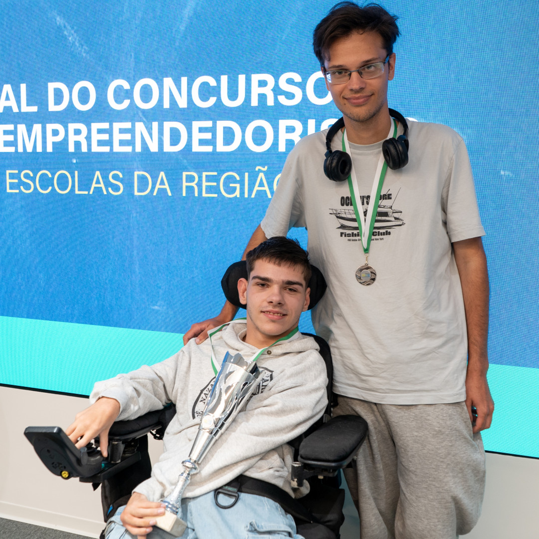 1.º Lugar no Concurso de Empreendedorismo nas Escolas da Região Oeste 2025/2026